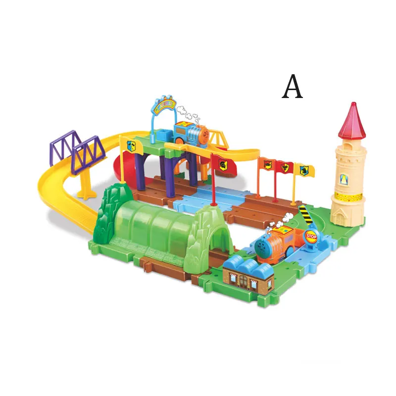 Набор электрических поездов игрушечный поезд с дистанционным