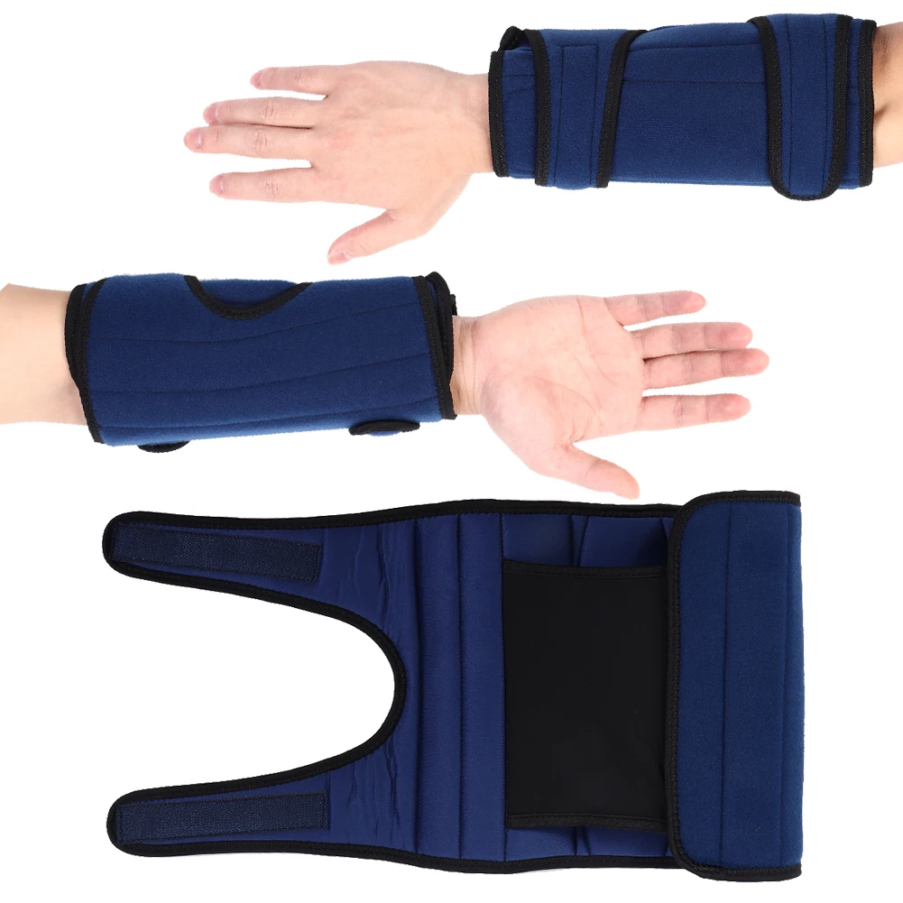 

Arm Brace Fixing Support Elbow Pad Breathable Fracture Recovery Arm Splint Stabilizer Blue Rehabilitation Training Medical Care