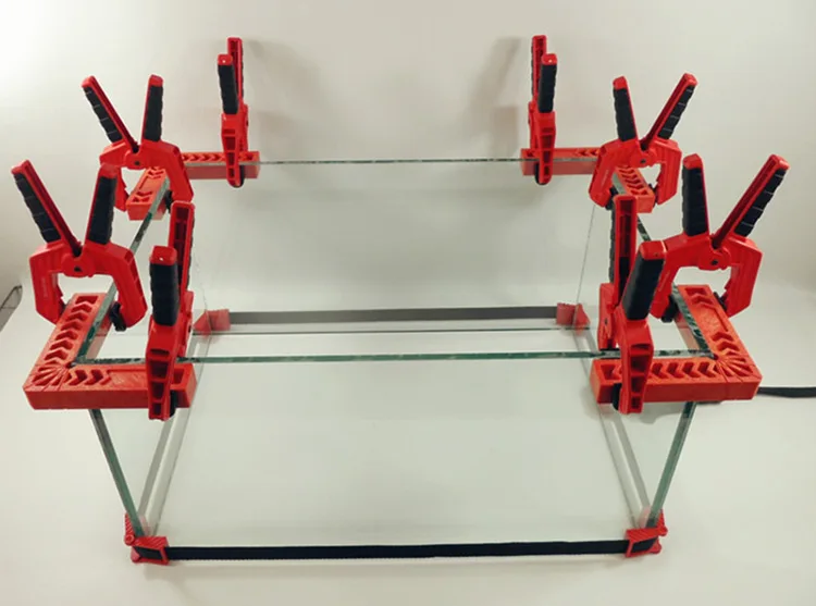 Зажим под прямым углом 90 градусов L квадратный держатель линейка зажимные