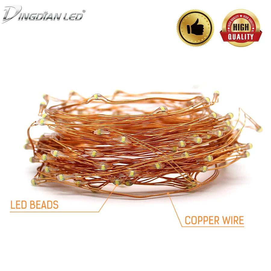 DINGDIAN светодиодный светильник праздничный медный провод модный USB/Украшение