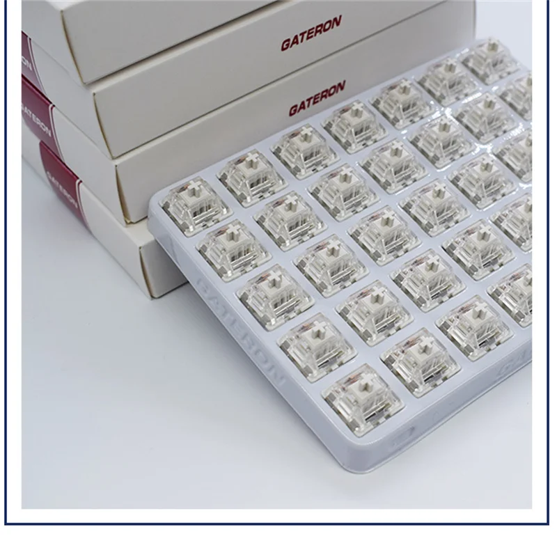 Переключатель Gateron Pro линейная тактильная смазка 3-контактный переключатель SMD RGB