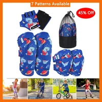 children knee pads set kids sports knee pads knee support elbow pads gloves for cycling skateboarding
