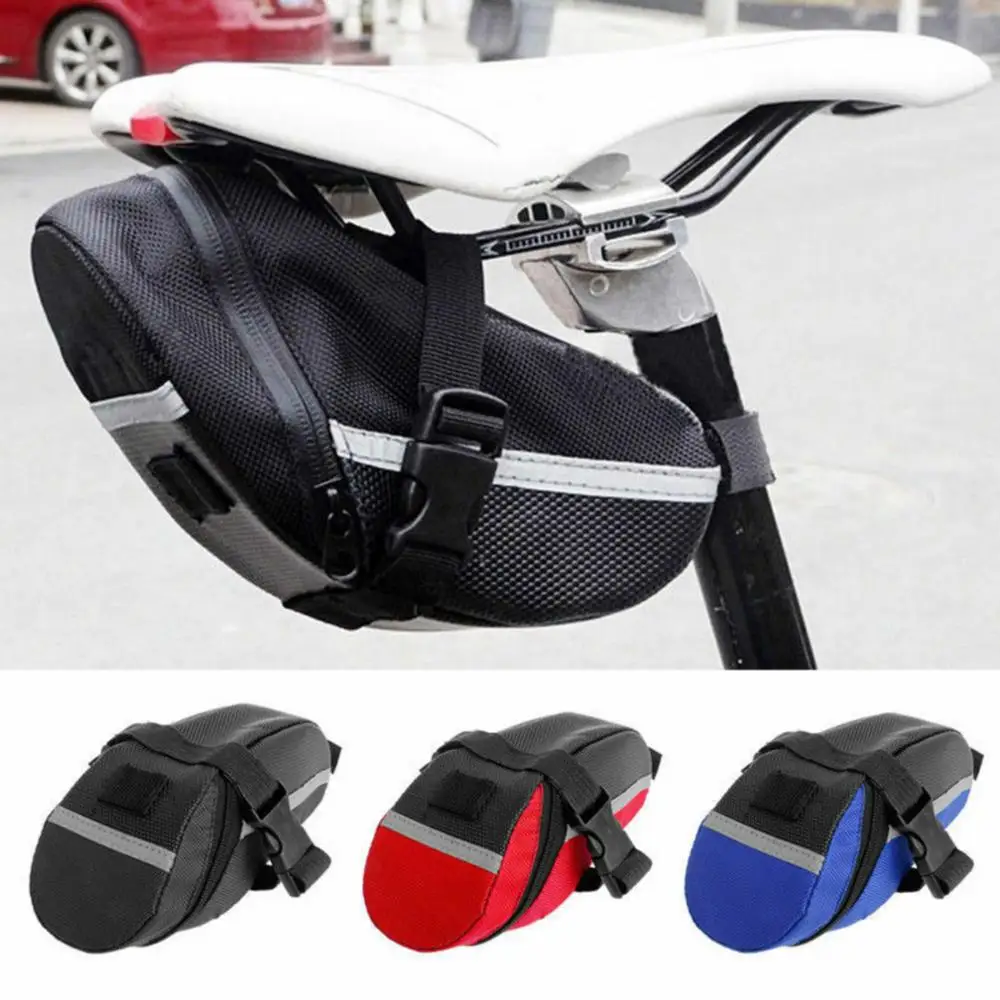 

Bicycle Saddle Storage Bag Under Seat Pouch Rear Pack Outdoor Cycling Sport Accessories Waterproof
