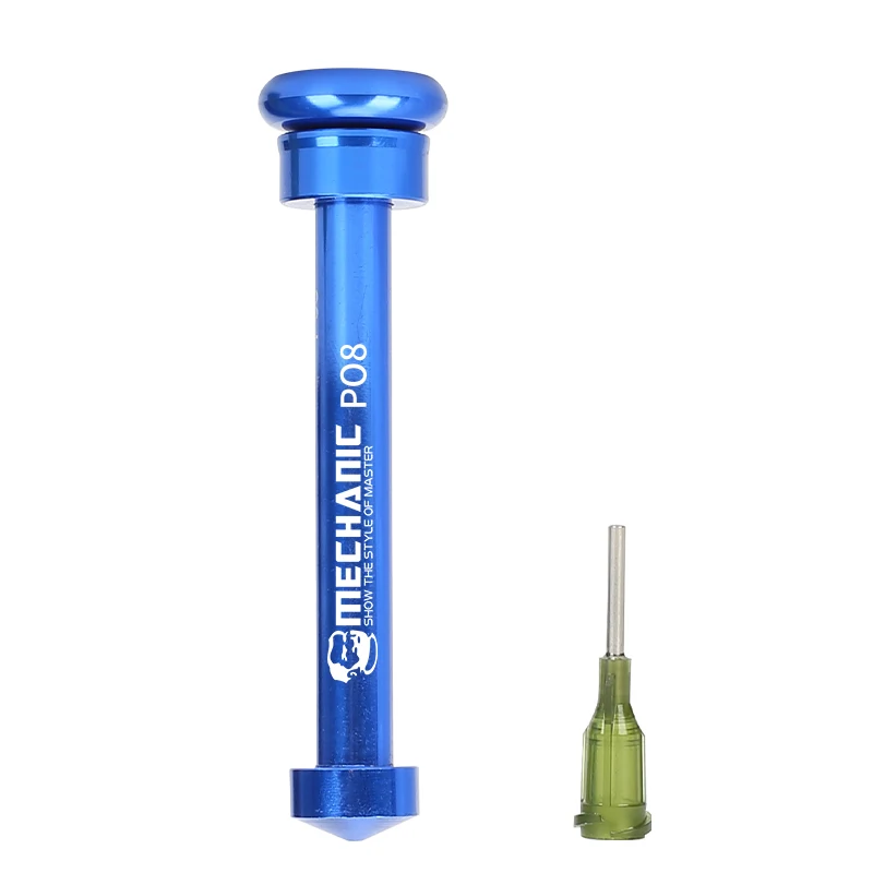 MECHANIC Aluminum Alloy Push Rod Needle Barrel Type Solder Flux Paste Accessories Putter Universal Booster | Мобильные телефоны и