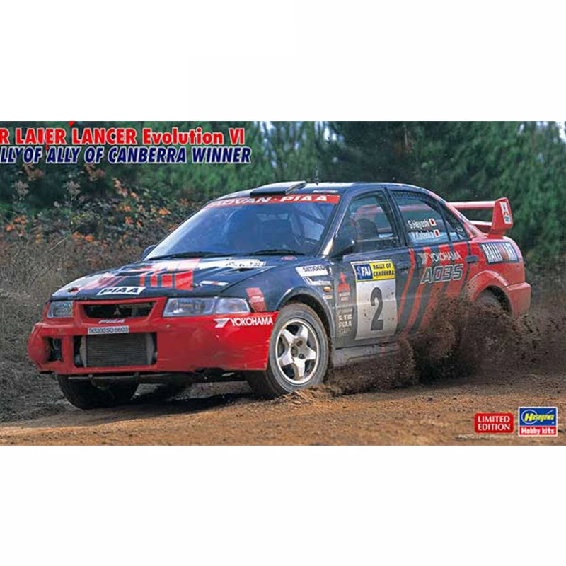 

Assembly Model 1/24 Lancer Evolution VI 99 Canberra Championship 20443