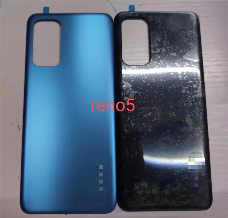 

Reno5 Back Cover For OPPO Reno 5 Housing Battery Cover Phone Door Rear Replace Repair Case + LOGO Adhesive