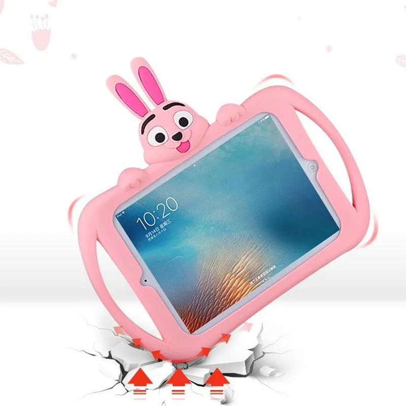 Мягкий силиконовый защитный чехол для ipad mini 1 2 3 5 4 экологичный милый детский