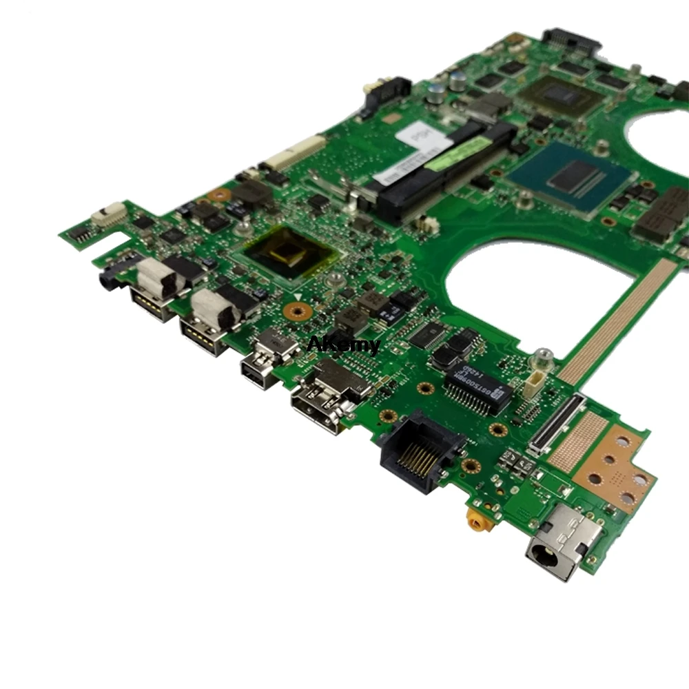 

N550JK Laptop Motherboard For For Asus N550jv N550JK N550J N550JX I5-4200HQ GT850M GPU Mainboard 100% test ok