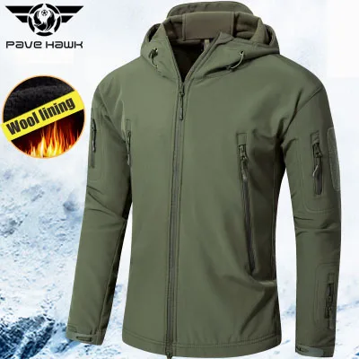 Зимняя тактическая куртка softshell Женский дождевик с фламинго Мужская