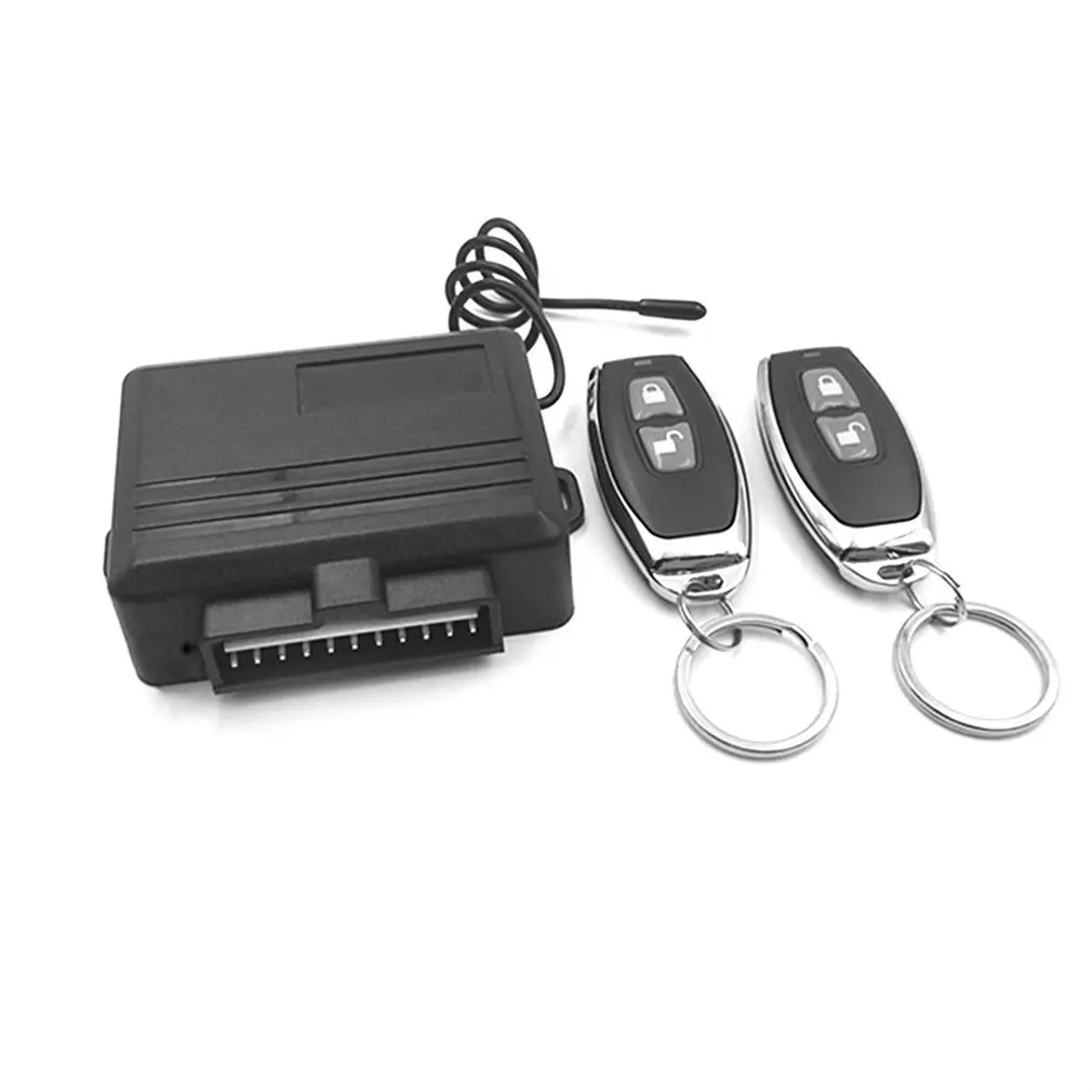 Universal Keyless Entry System Car Alarm Systems Device Auto Remote Control Kit Door Lock Vehicle Central Locking And Unlock | Автомобили