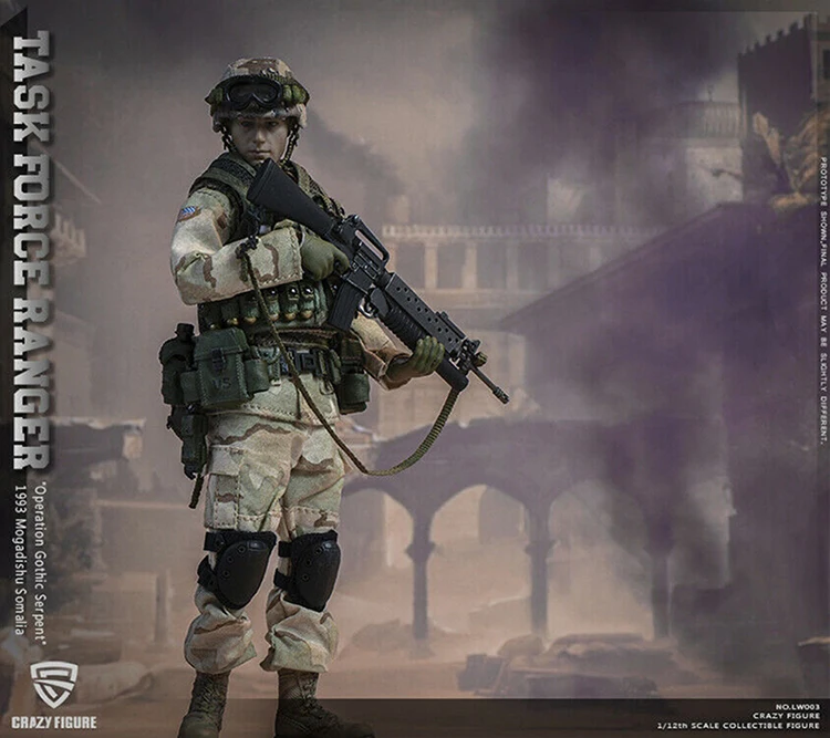 CrazyFigure LW006 LW003 1/12 военный M14 США Delta спецназ операция Готическая змея Solider полный набор игрушек для фанатов