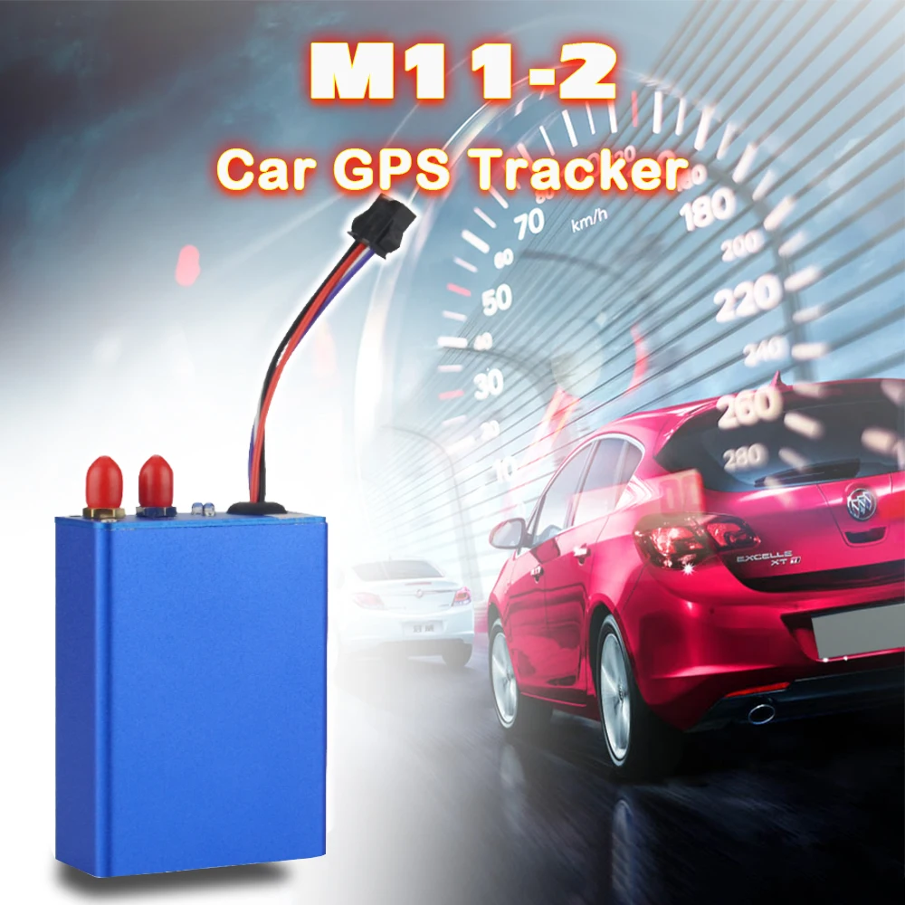M11 2 GPS трекер для автомобиля устройство слежения добавить скорость/низкое