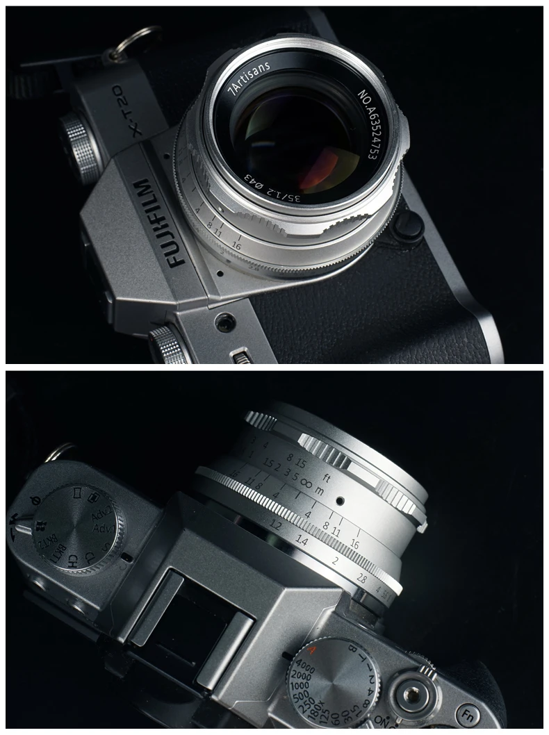 7artsians 35 мм F1.2 APS-C объектив для sony a5100 a5000 a6000 a6300 a6500 NEX-7 NEX-6 защитное покрытие однообъективной камеры объектив 35-1,2 портретный объектив