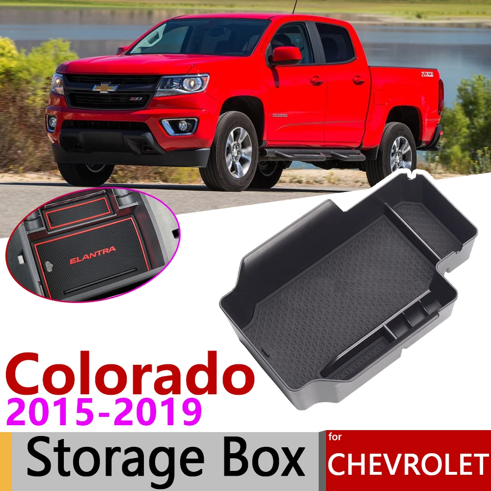 

Fit for Chevrolet Colorado American Model 2015 2016 2017 2018 2019 Armrest Box Storage Stowing Tidying Car Organizer Accessories
