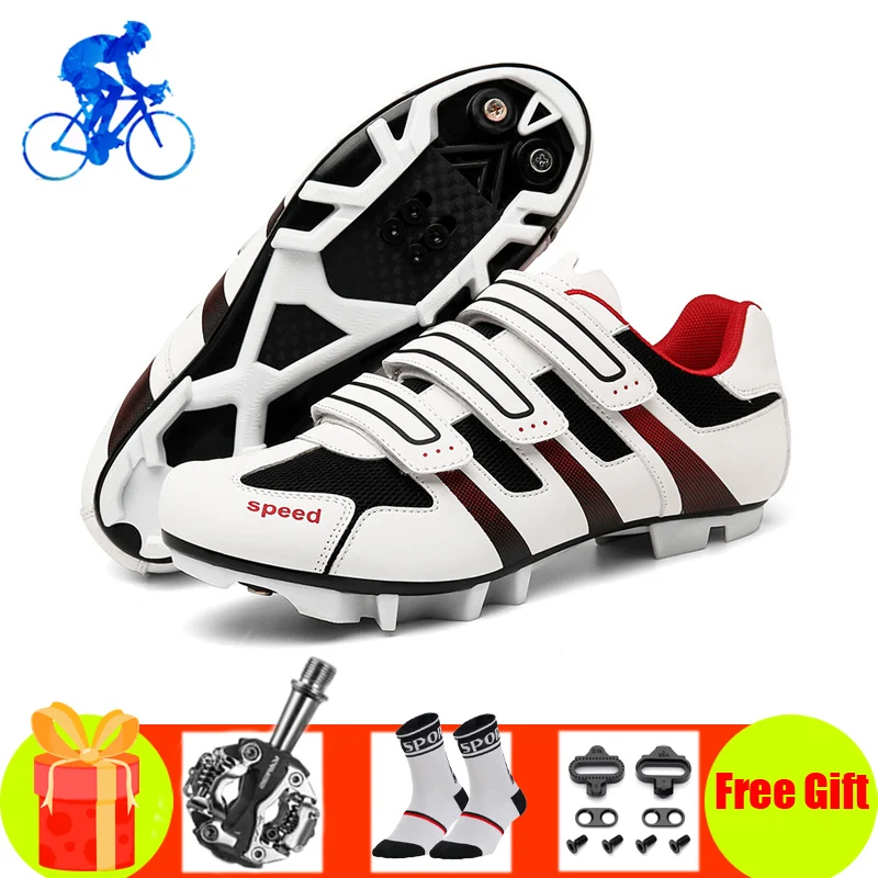 

Bicycle Riding Shoes For Men Self-Locking Breathable Athletic Cycling Sneaker Sapatilha Ciclismo Mtb Cleat Pedals Footwear