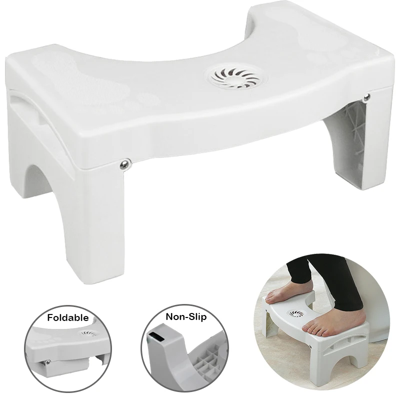 U образный приседающий туалетный табурет нескользящий стул для ванной складной