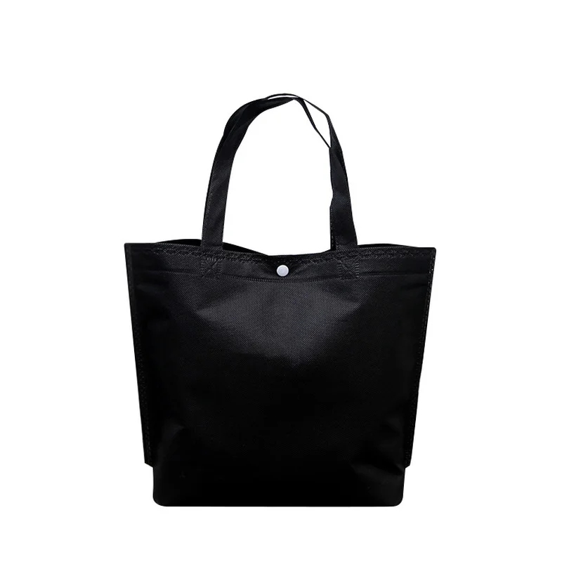 

1Pcs Foldable Shopping Bag durable reusable Non-woven Fabric portable Women storage handbag gift shopping trip Storage supplies