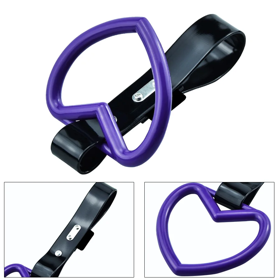 1 шт. кольцо сердце JDM поезда автобуса Ручка Авто Ремень Дрифт универсальные