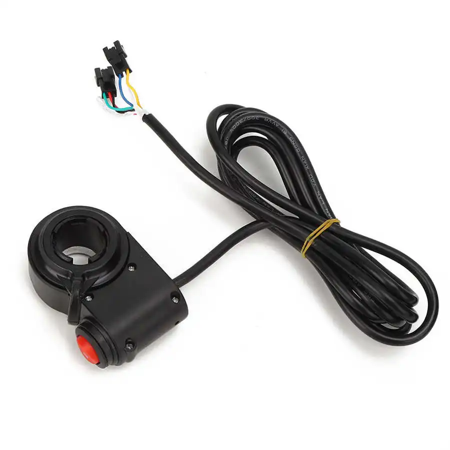 Electric Bicycle Scooter Thumb Throttle E-bike Three Speed Finger Grip with On/Off Button Accessory | Спорт и развлечения