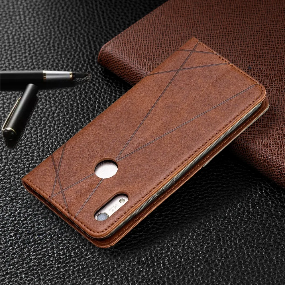 Flip Case For Huawei Y5 Y6 Pro Y7 Prime Y9 Prime Honor 7A Pro 7C 8A 8S 9X 10i Lite PU Leather Wallet Cover Coque Case