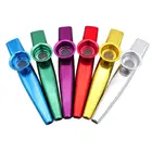 Простой дизайн, легкий алюминиевый сплав Kazoo, металлический для гитарного инструмента, музыкальная лампа, 12*2,5 см, 6 цветов на выбор