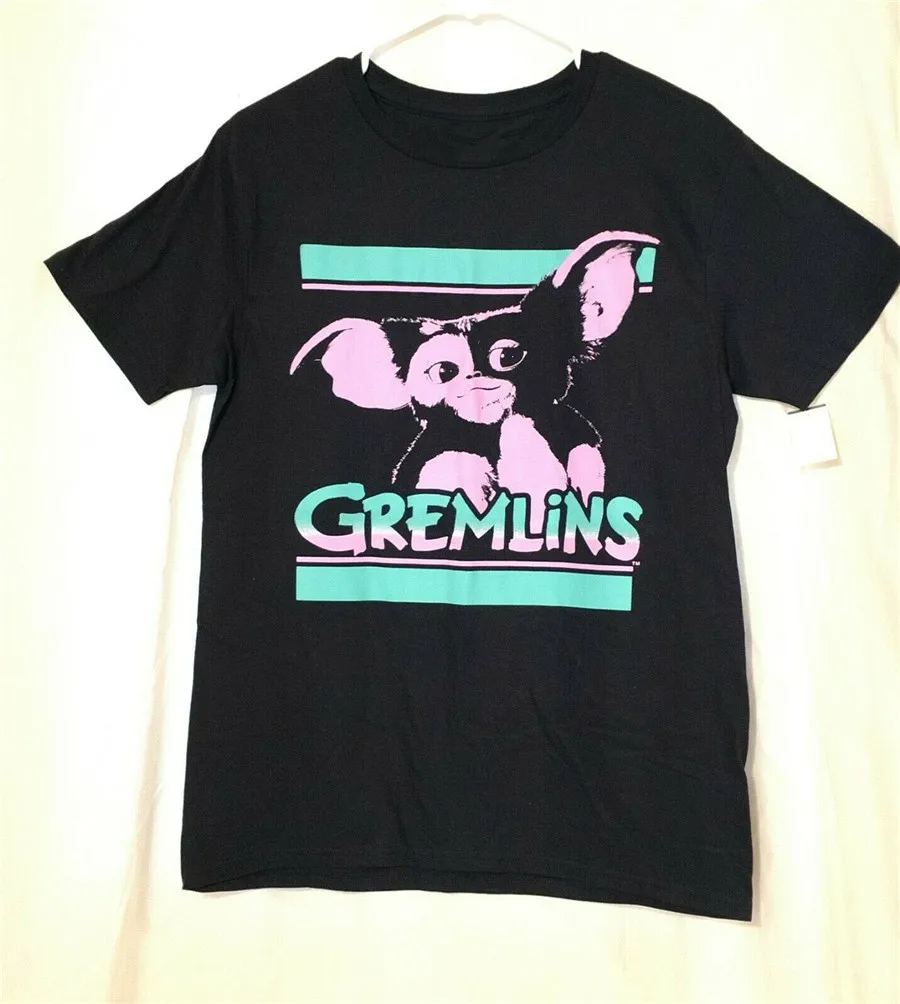 Новая футболка с бирками Редкие Gremlins графическим дизайном Gizmo женская в стиле