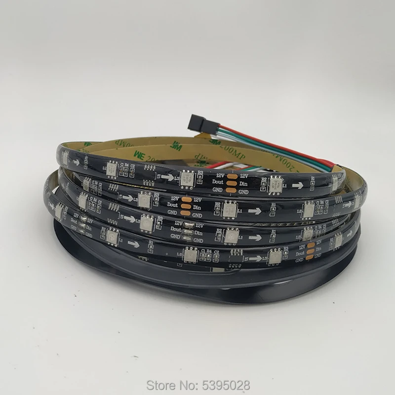 Светодиодная лента WS2811 5 м музыкальный контроллер SP601e с поддержкой Bluetooth Rf и Power