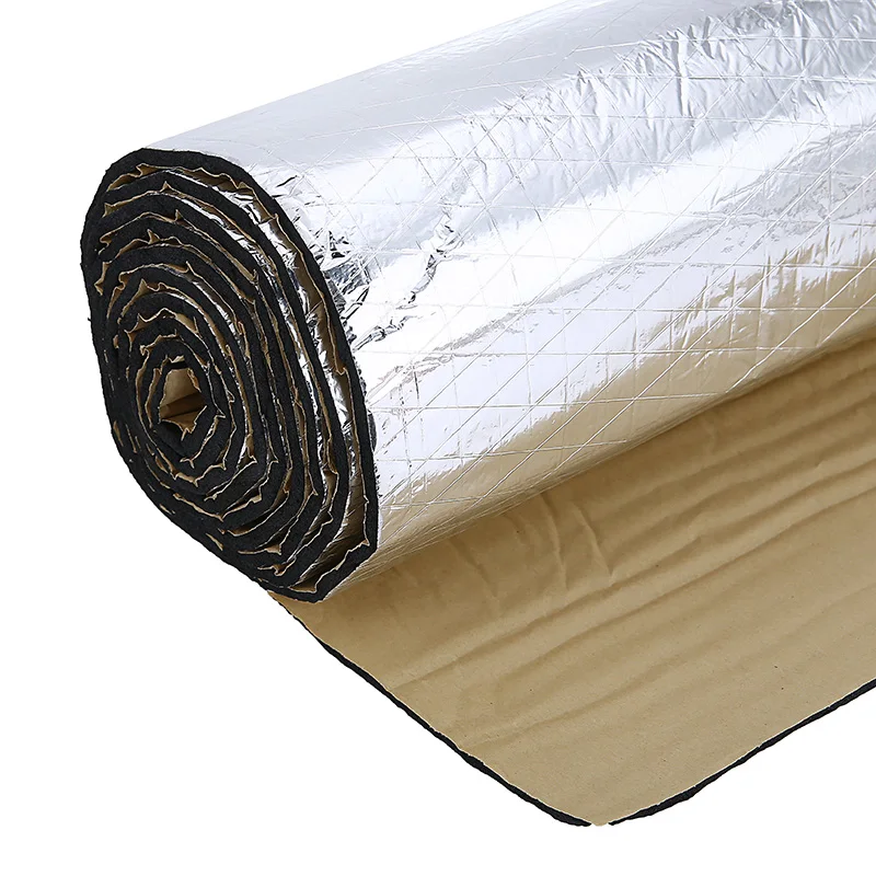 50x300 см 5 мм Автомобильный самоклеящийся изоляционный коврик теплоизоляция