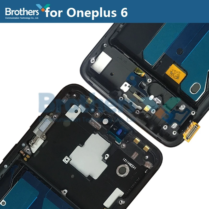ЖК-экран для Oneplus 6, ЖК-дисплей для Oneplus 6, сенсорный экран в сборе, сенсорный дигитайзер, TFT экран, замена телефона, тестовая работа