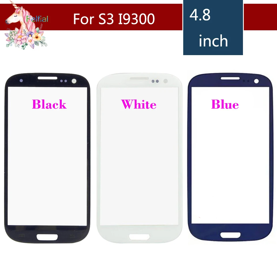 10 шт./лот для Samsung S3 I9300 i9305 I747 Mini I8190 GT i8190 Сенсорная панель передняя внешняя