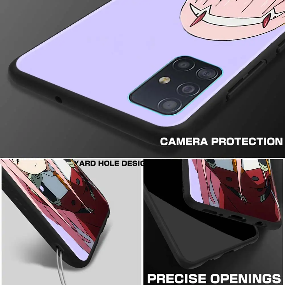 

Cover Phone Case For Samsung Galaxy A51 A71 5G A21s A11 A31 A41 A91 A72 A12 A02s Soft Silicon Back coque Zero Two Dance