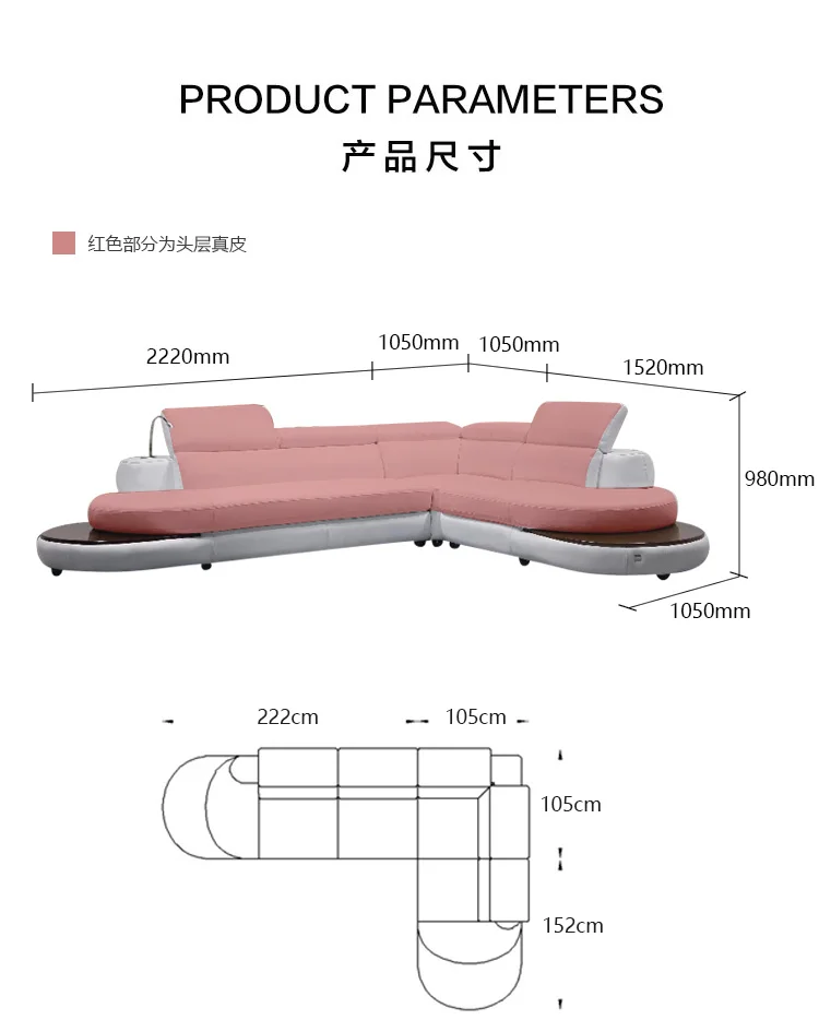Диван для гостиной, набор диванов, диван из натуральной кожи, диван cama puff asiento sala futon fashoin