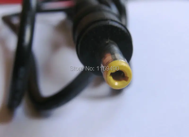 

10 pcs DC Jack 4.0x1.7mm male Power Straight Plug Connector Cord For Laptop Adapter with Cable 1.2 Meter , free shipping