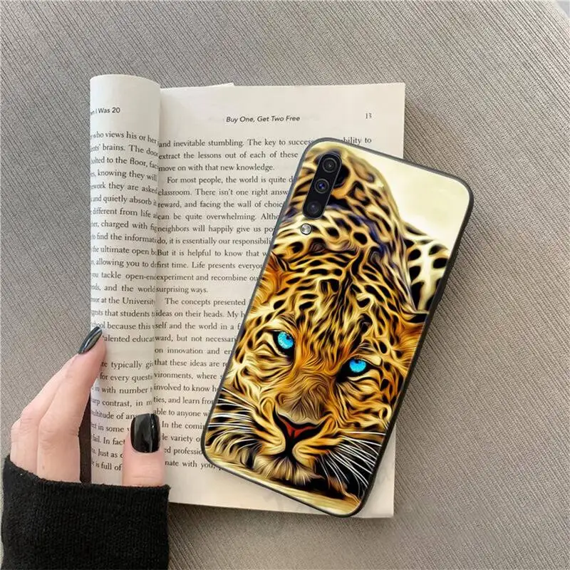 

Fashion Tiger Leopard Phone Case For Samsung galaxy A S note 10 7 8 9 20 30 31 40 50 51 70 71 21 s ultra plus