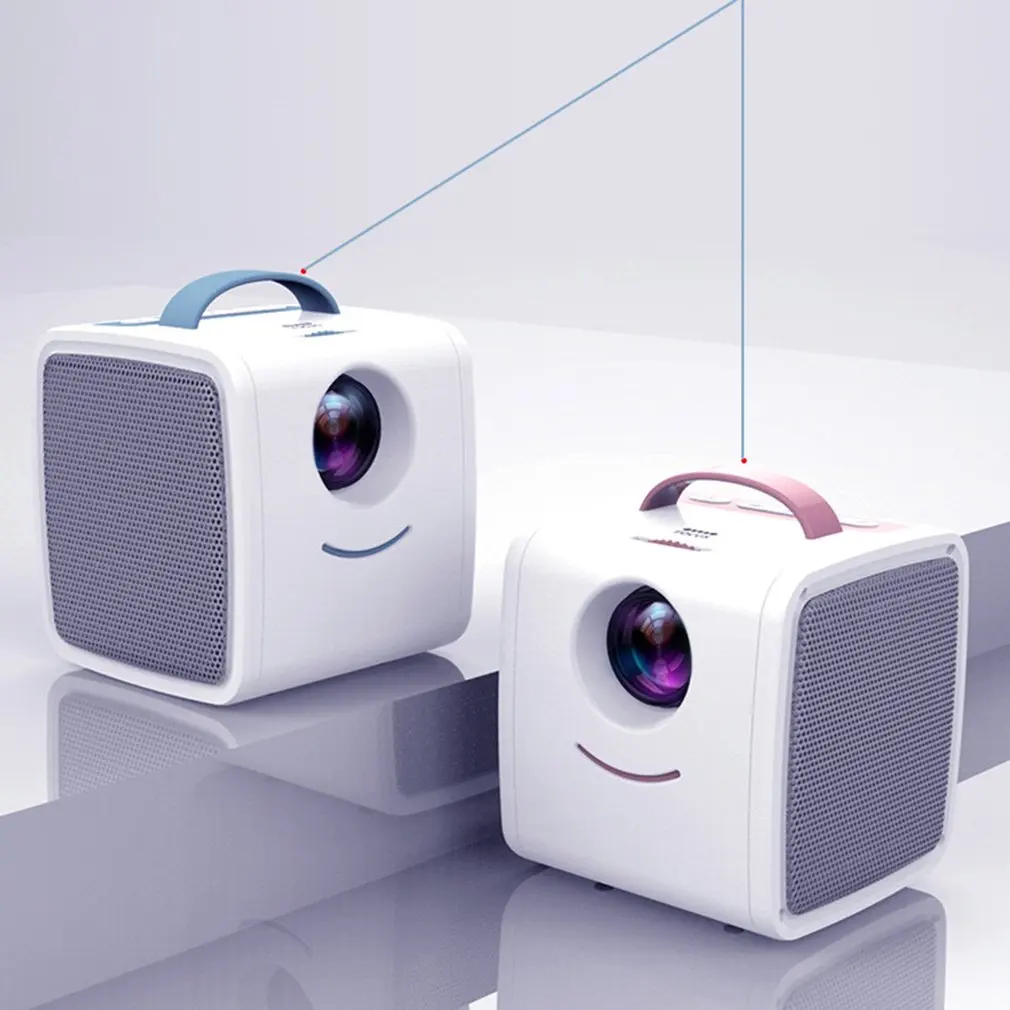 Mini Q2 Home Children Projector Portable Led Support Hd 1080P Small 20-80 Inch Projection Size | Компьютеры и офис