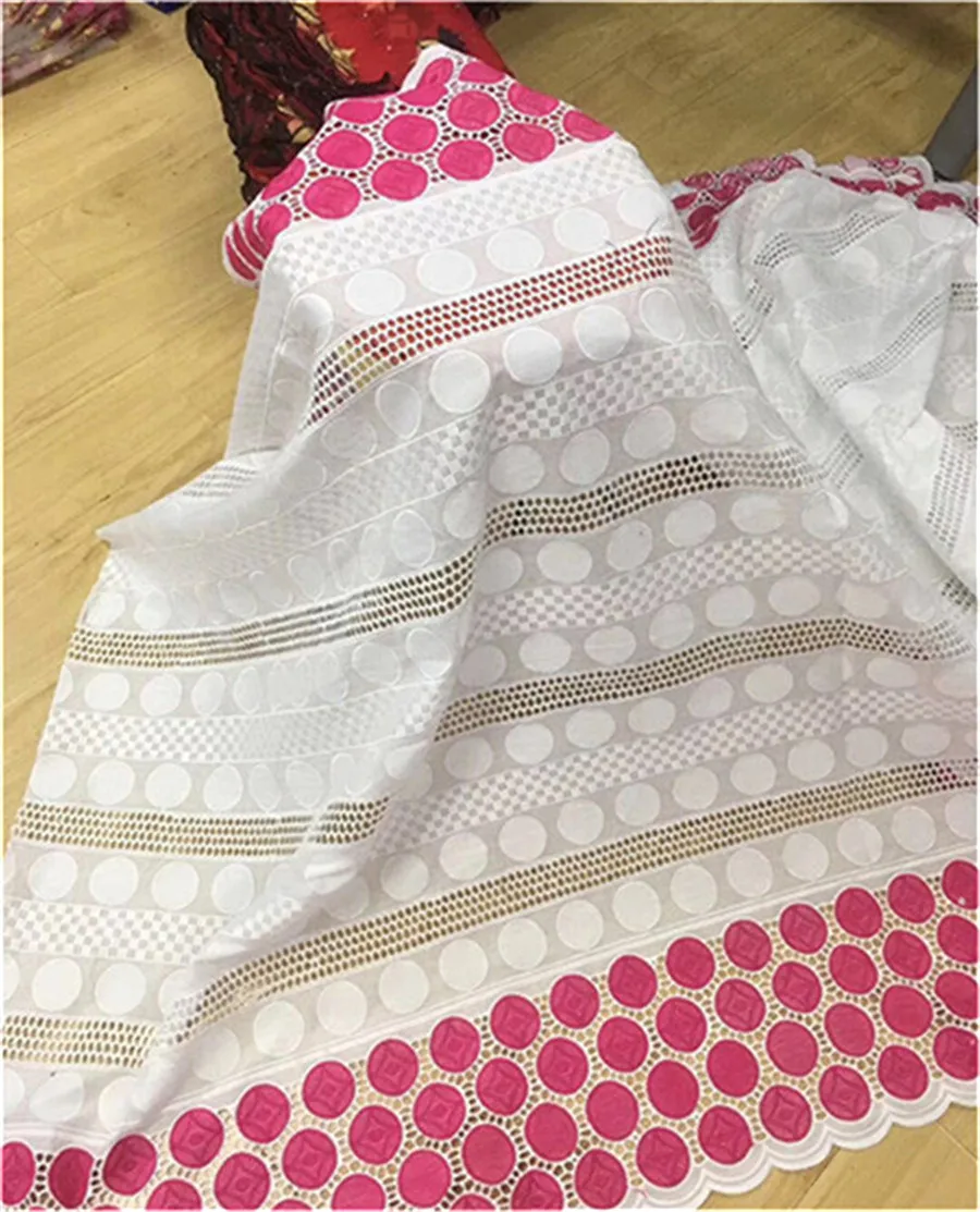 Swiss Lace Fabric Cotton Suisse Dry Lace Fabrics High Quality Dubai Fabric Swiss Voile Lace In Switzerland 5yards/lot