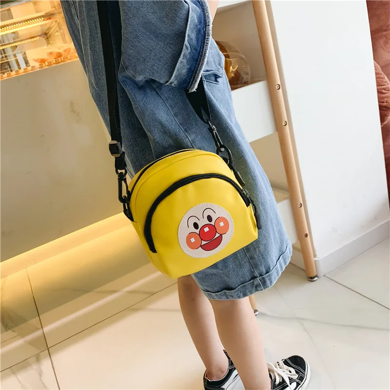 Детский рюкзак Anpanman для девочек и мальчиков милые сумки-мессенджеры Наплечная