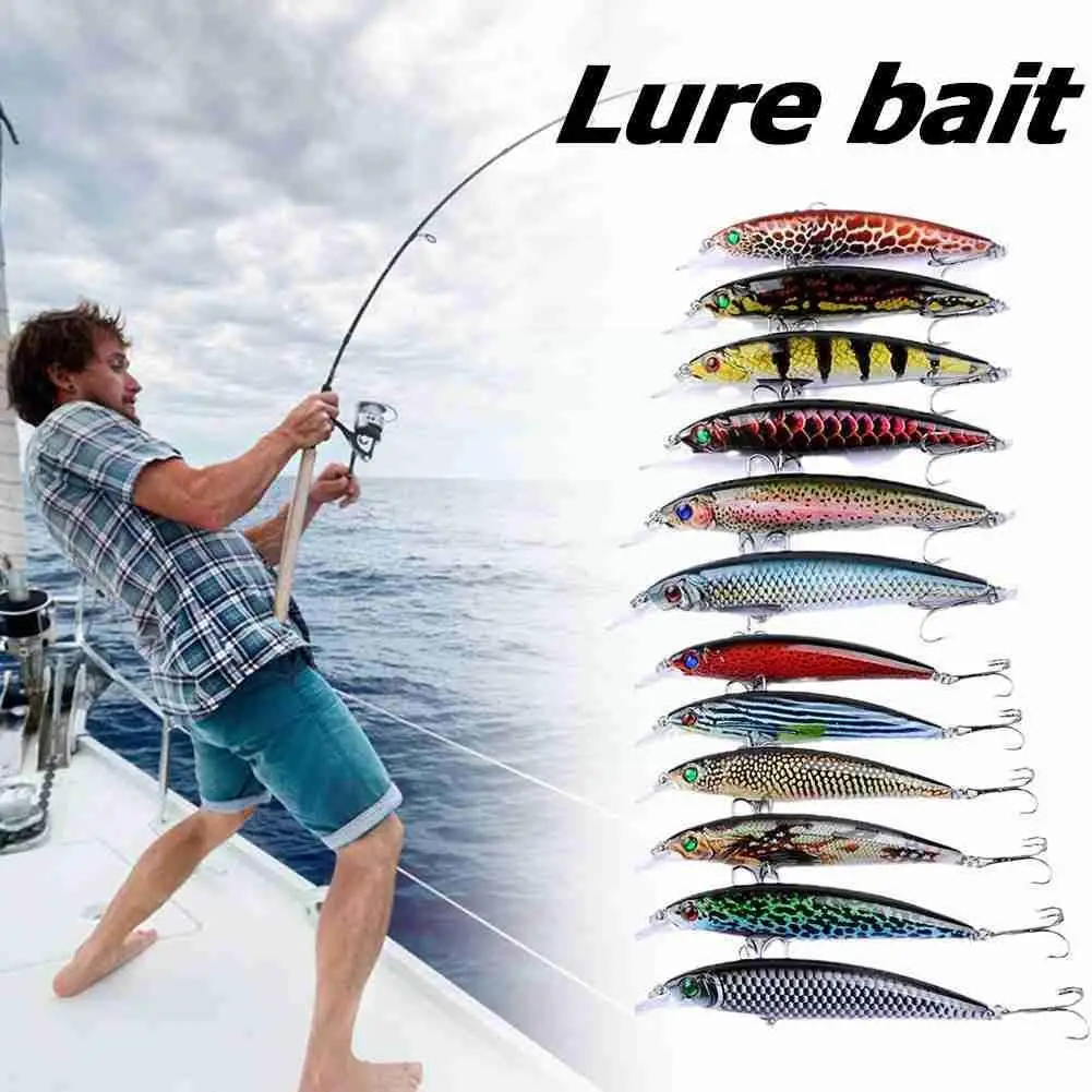 

11cm Lure Painted Bait High-quality Underwater Swinging For Fishing Bionic Bait Artificial Fake Hard Bait W9H5