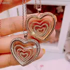 HIBRIDE высокое качество, круглые ожерелья, подвески, белый цвет, кубический цирконий, ювелирное ожерелье для женщин, аксессуары для вечеринок, N-863