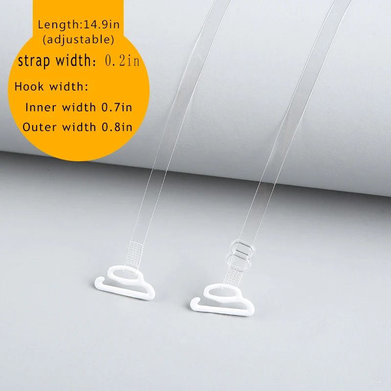 Нижнее белье наплечный ремень тонкий невидимый женский прозрачный нескользящий