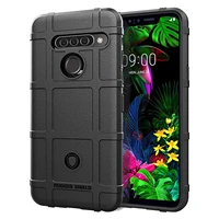 armor rugged shield military protect back cover for lg g8s thinq anti fall silicone phone case