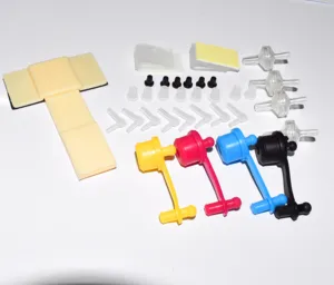 Аксессуары для СНПЧ, набор инструментов для самостоятельной сборки, картридж для СНПЧ, запчасти для СНПЧ для canon epson HP brother, 4 цвета, картриджи для СНПЧ