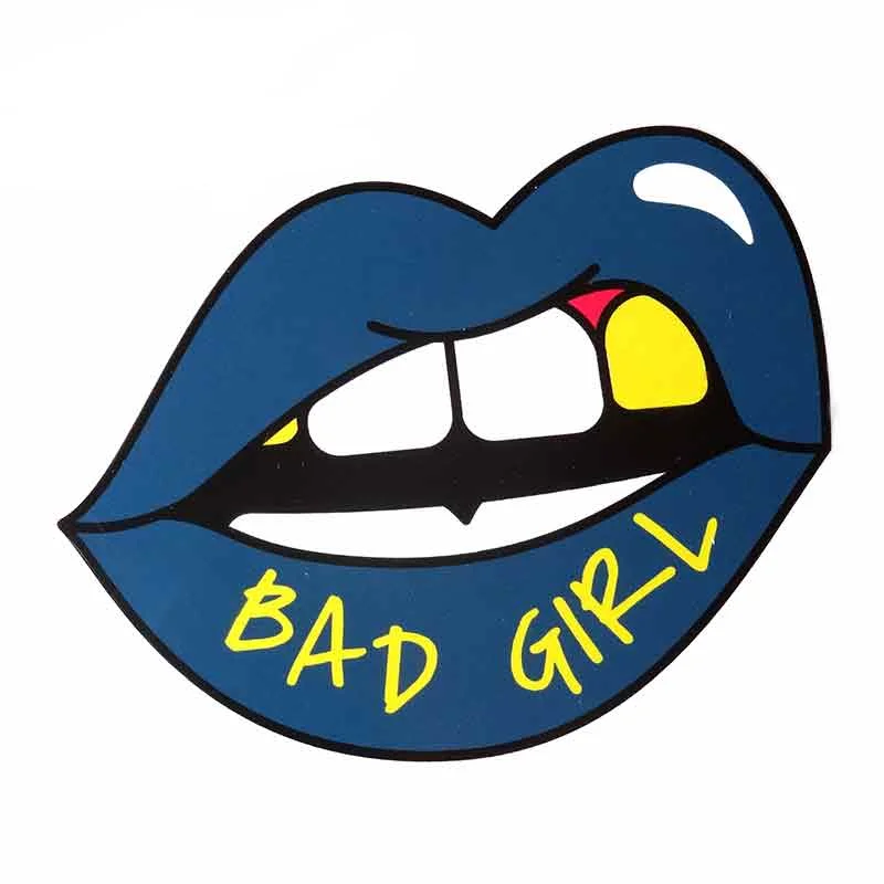 

13cm X 10.6cm for Girl Art Gangster Car Bumper Window Stickers Vinyl Car Wrap Body for Car Custom Printing