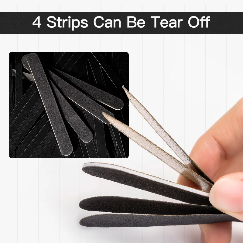 Пилки для ногтей ROSALIND пилки полировальные инструменты маникюра 4 полоски пилинг