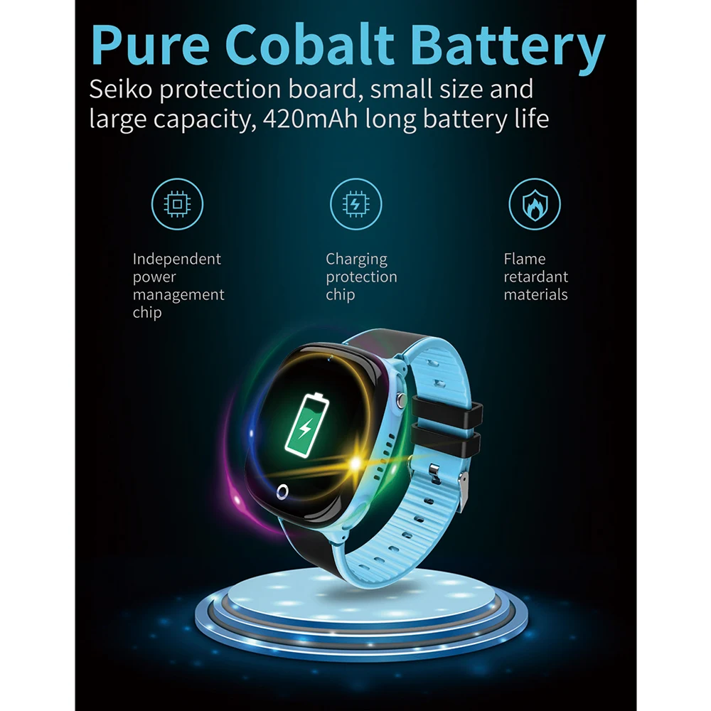 

Smart watch Children Family Bluetooth Pedometer Smart Watch Waterproof Wearable Device GPS SOS Call Kids Safe For Android