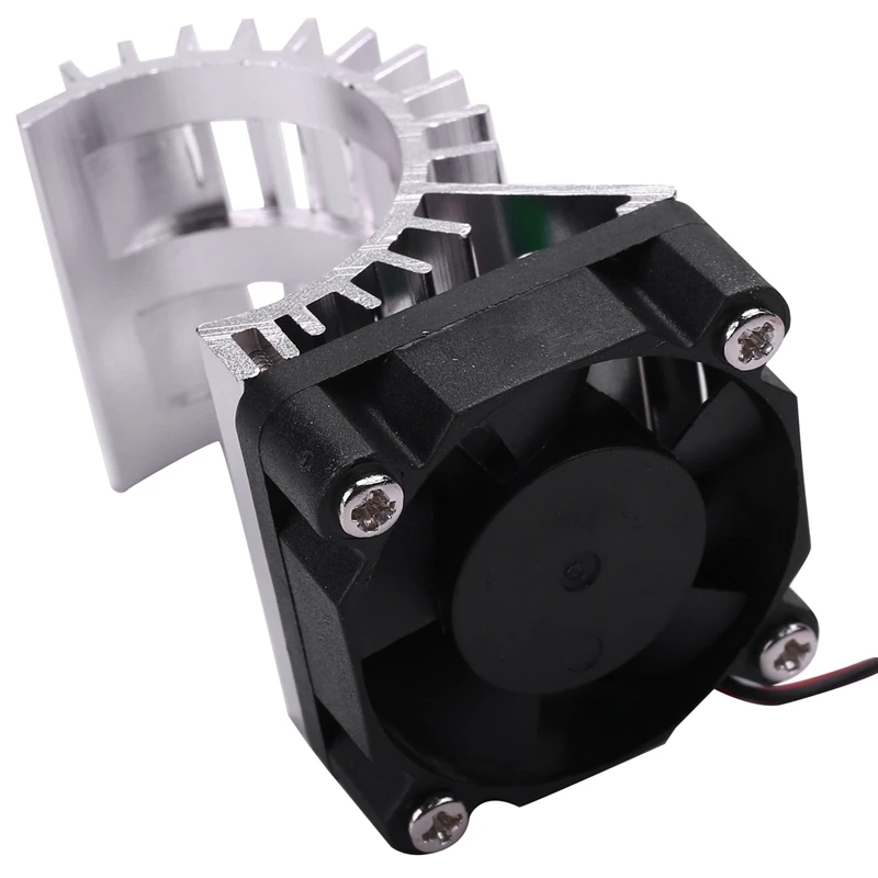 

Motor Heat Sink Radiator with Cooling Fan for 1/10 HSP 380 390 Motor(Gray) & Beetle Diecast Pull Back Car Model Toy