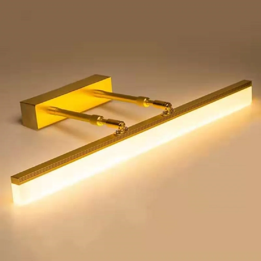 Скандинавская мода Выдвижной светодиодный светильник для макияжа туалетный