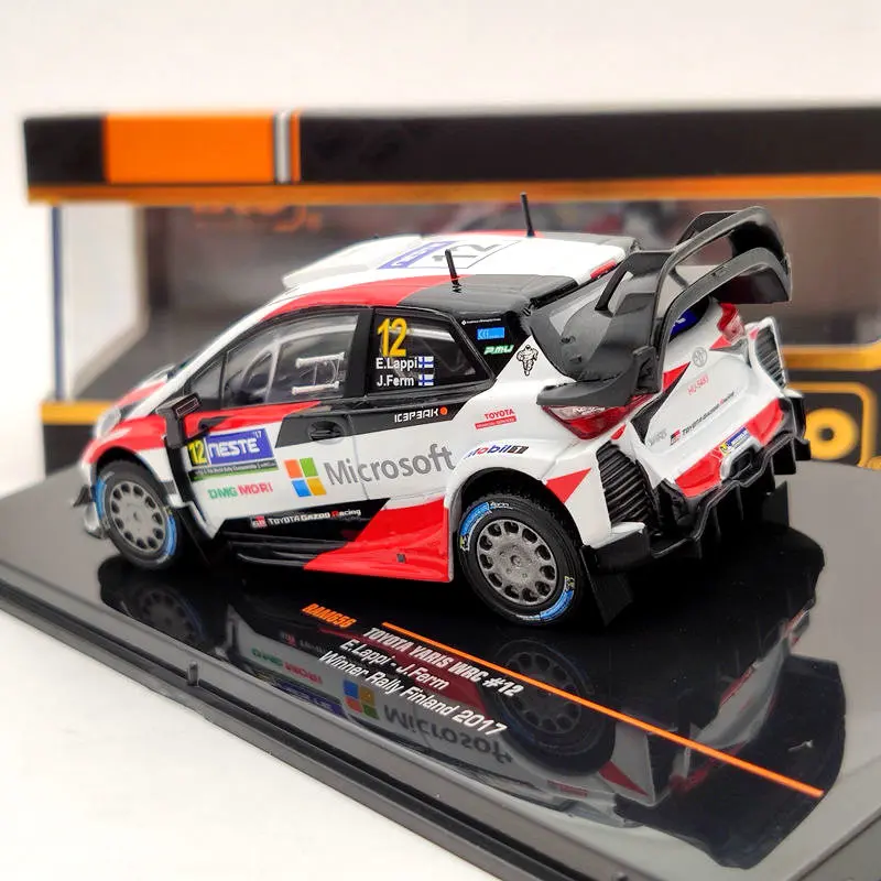 IXO 1:43 от To ~ ta Yaris WRC #12 Winner Rally Finand 2017 RAM656 лимитированная версия| |