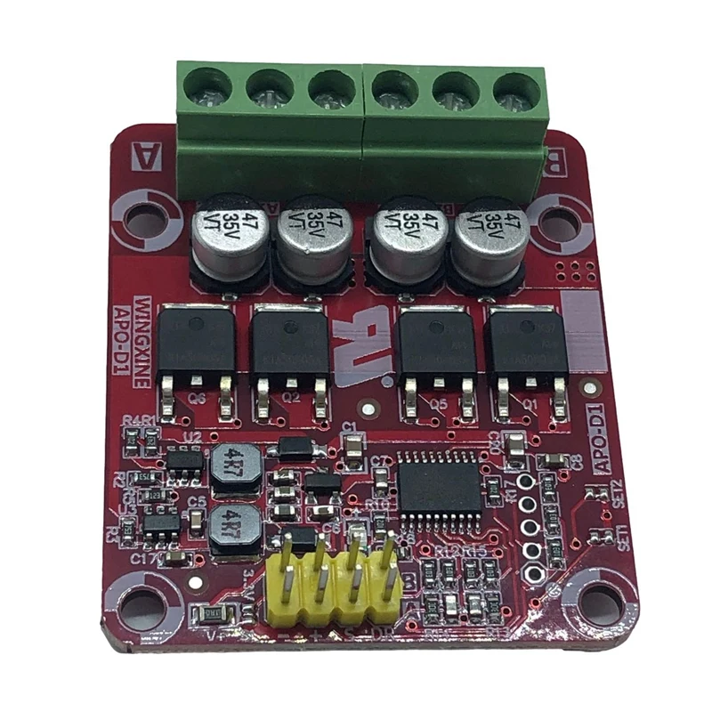Promotion! APO-D1 Dual-Channel Speed Controller 10Ax2 Three-Function DC Brushed Motor ESC 5V-24V Dual Drive Slo | Строительство и