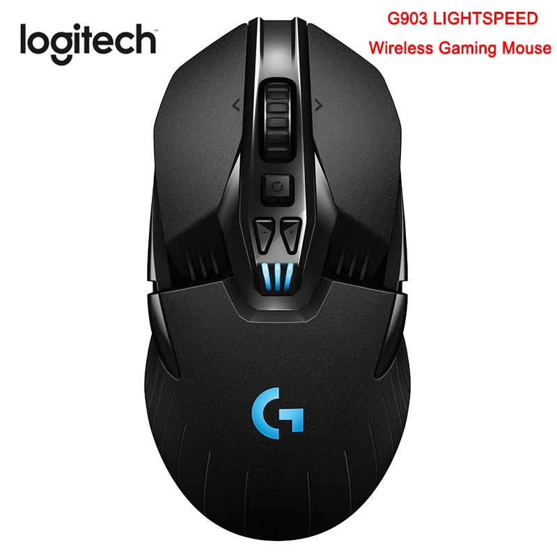 Беспроводная игровая мышь logitech G903 LIGHTSPEED 2 4 ГГц беспроводная с сенсором PMW3366 12000 dpi